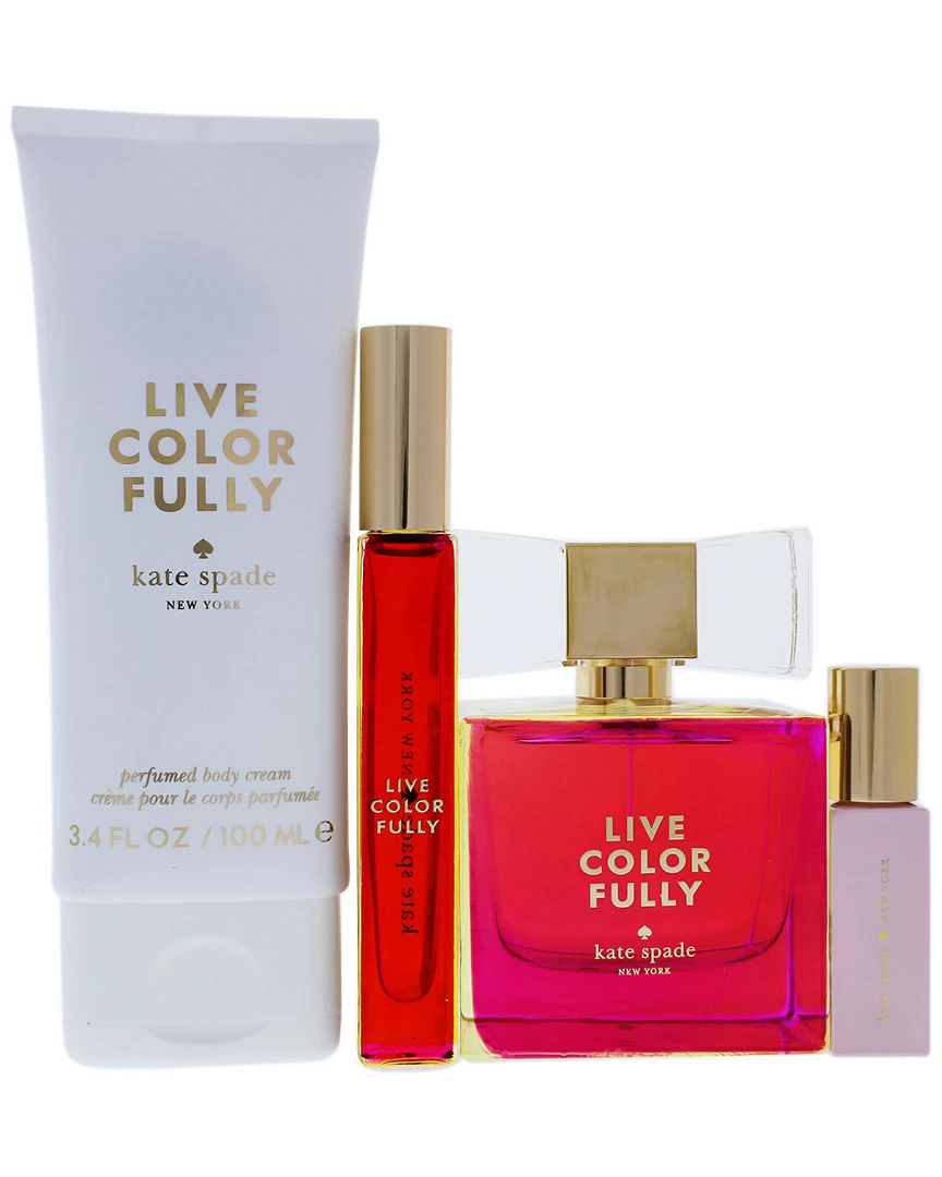 Kate Spade New York Women's 2017S Live Colorfully 4pc Gift Set Fragrance 2 Kate Spade New York Women's 2017S Live Colorfully 4pc Gift Set Fragrance - Image 2
