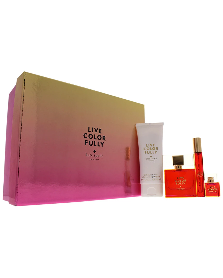 Kate Spade New York Women's 2018S Live Colorfully 4pc Gift Set Fragrance 1 Kate Spade New York Women's 2018S Live Colorfully 4pc Gift Set Fragrance