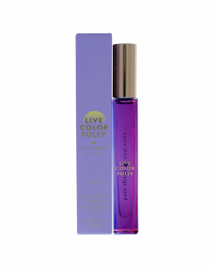 Kate Spade New York Women's 0.34oz Live Colorfully Sunset EDP Rollerball (Mini) Fragrance 2 Kate Spade New York Women's 0.34oz Live Colorfully Sunset EDP Rollerball (Mini) Fragrance - Image 2