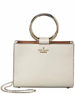 Kate Spade New York White Rock Road Mini Sam Leather Shoulder Bag Women Shoulder Bags