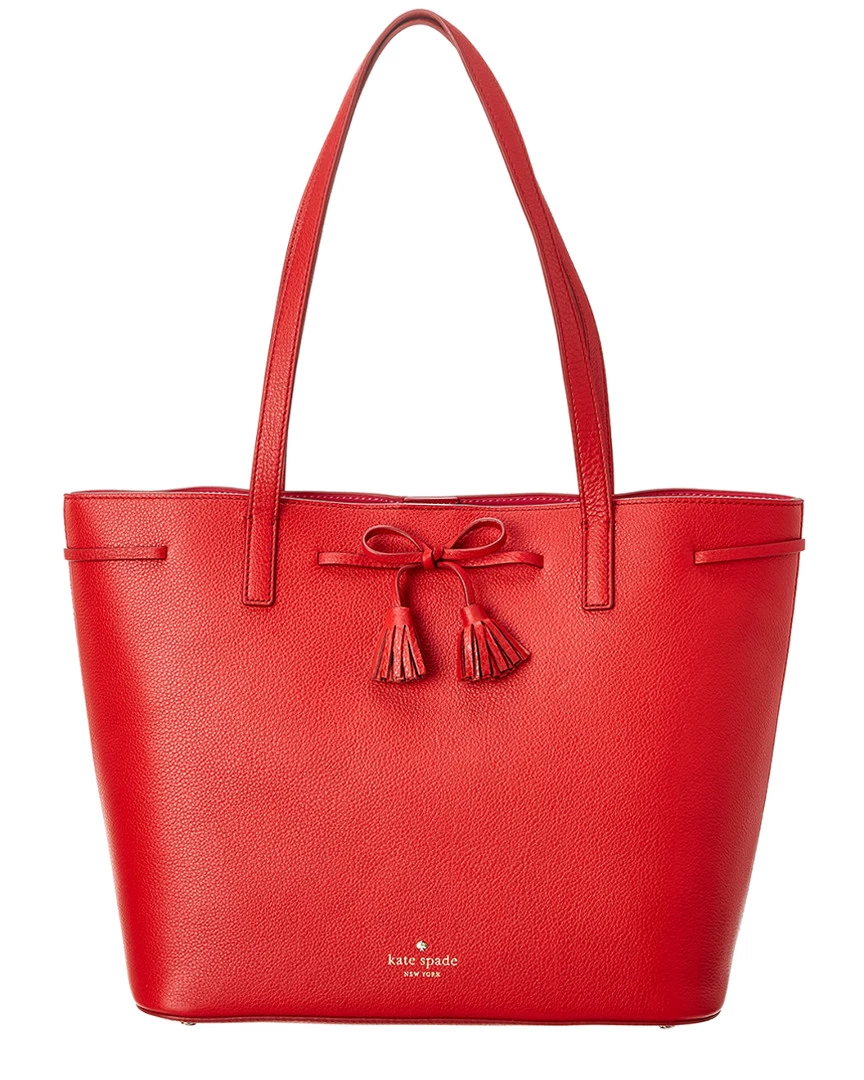 Kate Spade New York Hayes Street Nandy Leather Tote Women Totes 1 Kate Spade New York Hayes Street Nandy Leather Tote Women Totes