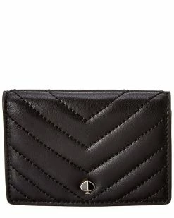 Kate Spade New York Amelia Flap Leather Card Case Women Wallets & Card Cases