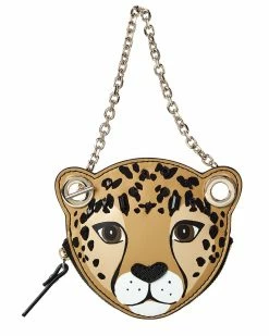 Kate Spade New York Run Wild Leopard Leather Coin Purse Women Wallets & Card Cases