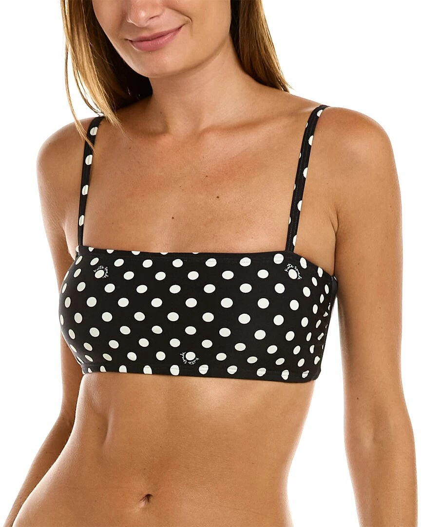 Kate Spade New York Square Neck Bandeau Bikini Top Women Swimwear & Coverups 1 Kate Spade New York Square Neck Bandeau Bikini Top Women Swimwear & Coverups