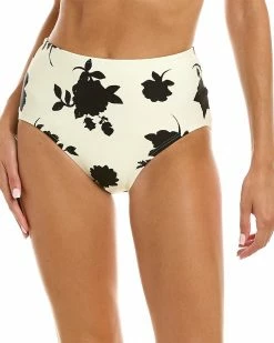 Kate Spade New York High-Waist Bikini Bottom Women Swimwear & Coverups