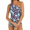 Kate Spade New York Buckle One-Shoulder One-Piece Women Swimwear & Coverups