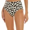 Kate Spade New York High-Waist Bikini Bottom Women Swimwear & Coverups