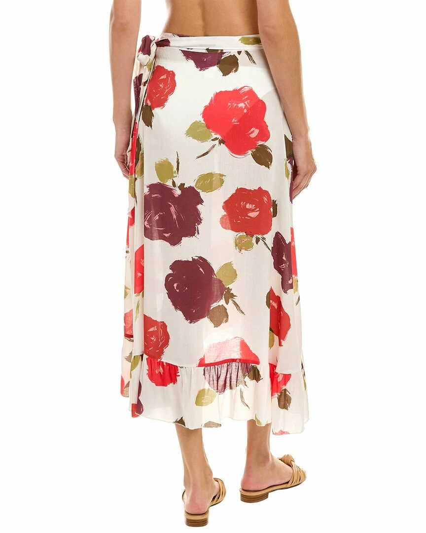 Kate Spade New York Ruffle Pareo Women Swimwear & Coverups 2 Kate Spade New York Ruffle Pareo Women Swimwear & Coverups - Image 2