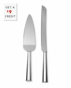 Kate Spade New York Darling Point 2pc Dessert Set With $9 Credit Home Flatware & Cutlery