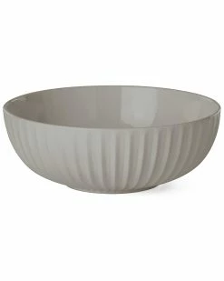 Kate Spade New York Tribeca Platinum Serving Bowl Home Dinnerware