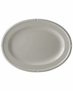 Kate Spade New York Tribeca Platinum Platter Home Dinnerware
